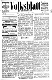 Volksblatt für Stadt und Land