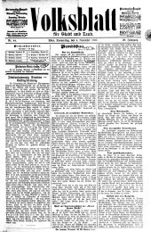 Volksblatt für Stadt und Land