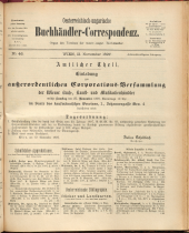 Oesterreichische Buchhändler-Correspondenz