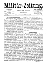 Militär-Zeitung