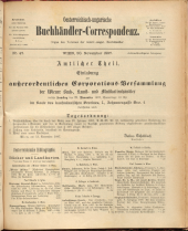 Oesterreichische Buchhändler-Correspondenz