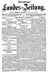 Vorarlberger Landes-Zeitung