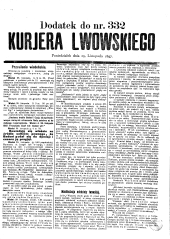 Kuryer Lwowski (Lemberger Courier)