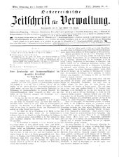 Österreichische Zeitschrift für Verwaltung