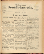 Oesterreichische Buchhändler-Correspondenz