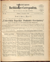 Oesterreichische Buchhändler-Correspondenz