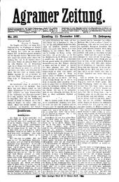 Agramer Zeitung