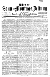 Wiener Sonn- und Montags-Zeitung