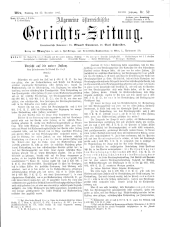 Allgemeine Österreichische Gerichtszeitung