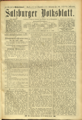 Salzburger Volksblatt: unabh. Tageszeitung f. Stadt u. Land Salzburg