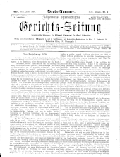 Allgemeine Österreichische Gerichtszeitung