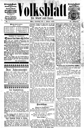 Volksblatt für Stadt und Land