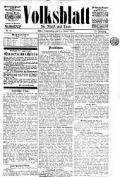 Volksblatt für Stadt und Land
