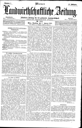 Wiener Landwirtschaftliche Zeitung