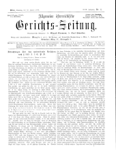 Allgemeine Österreichische Gerichtszeitung