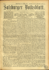 Salzburger Volksblatt: unabh. Tageszeitung f. Stadt u. Land Salzburg