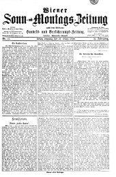 Wiener Sonn- und Montags-Zeitung