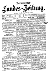 Vorarlberger Landes-Zeitung