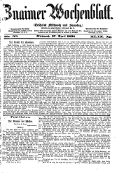 Znaimer Wochenblatt