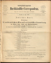 Oesterreichische Buchhändler-Correspondenz