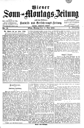 Wiener Sonn- und Montags-Zeitung