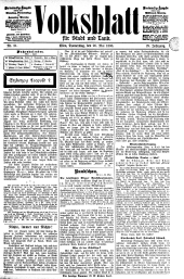 Volksblatt für Stadt und Land