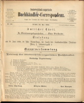 Oesterreichische Buchhändler-Correspondenz