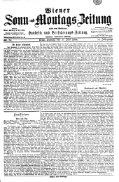 Wiener Sonn- und Montags-Zeitung