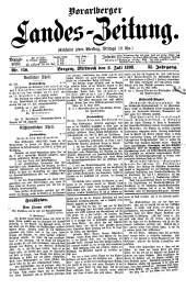 Vorarlberger Landes-Zeitung