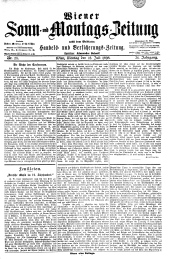 Wiener Sonn- und Montags-Zeitung