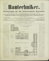 Der Bautechniker