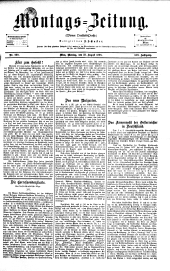 Montags Zeitung