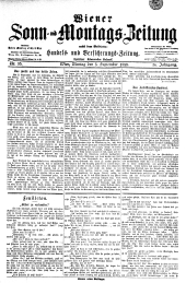 Wiener Sonn- und Montags-Zeitung