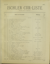 Curlisten Bad Ischl