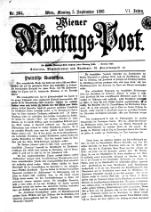 Wiener Montags-Post