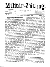 Militär-Zeitung