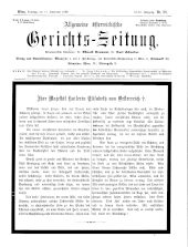 Allgemeine Österreichische Gerichtszeitung