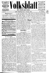 Volksblatt für Stadt und Land