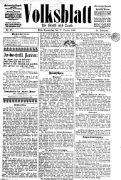 Volksblatt für Stadt und Land