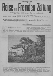 Dillinger's Reisezeitung