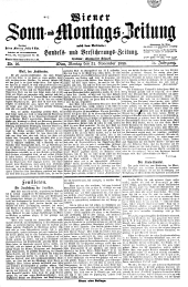 Wiener Sonn- und Montags-Zeitung