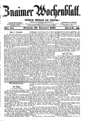 Znaimer Wochenblatt