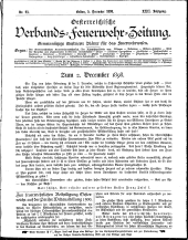 Österreichische Verbands-Feuerwehr-Zeitung