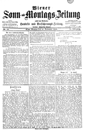 Wiener Sonn- und Montags-Zeitung