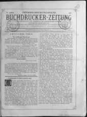 Buchdrucker-Zeitung