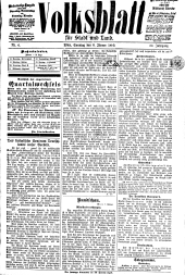 Volksblatt für Stadt und Land