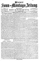 Wiener Sonn- und Montags-Zeitung