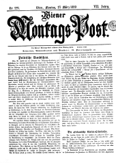 Wiener Montags-Post