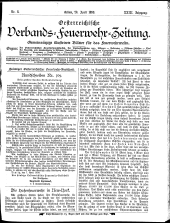 Österreichische Verbands-Feuerwehr-Zeitung