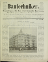 Der Bautechniker